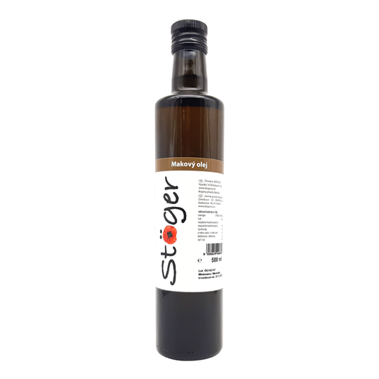 Makový olej 500ml Stoger