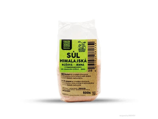 Ružová himalájska soľ jemná 500g Provita
